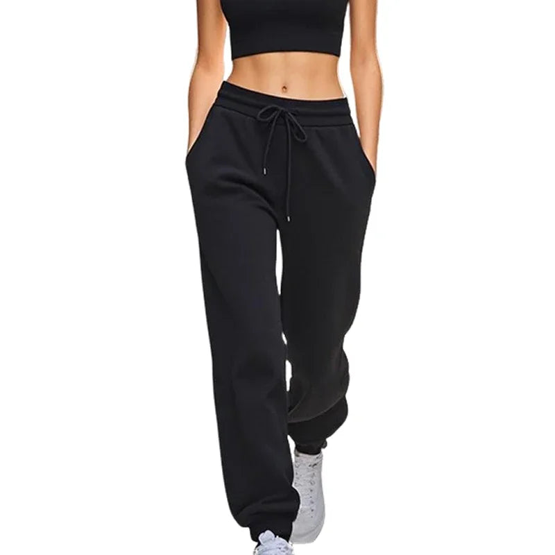 New in Solid Color Womens Sweatpants Hot Sales Casual Sports Pa...